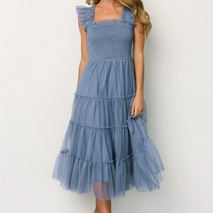Baltic Born Emma Smocked Tulle Dress